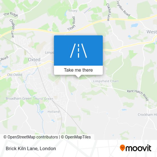 Brick Kiln Lane map