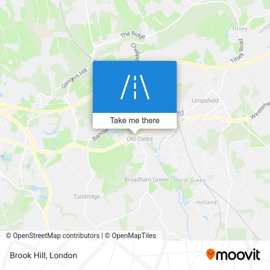 Brook Hill map