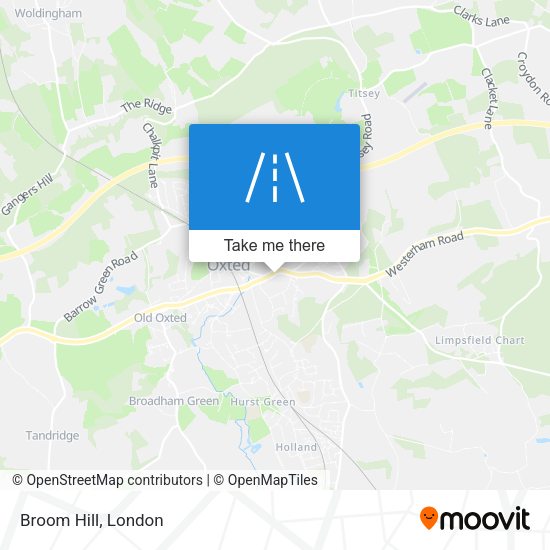 Broom Hill map