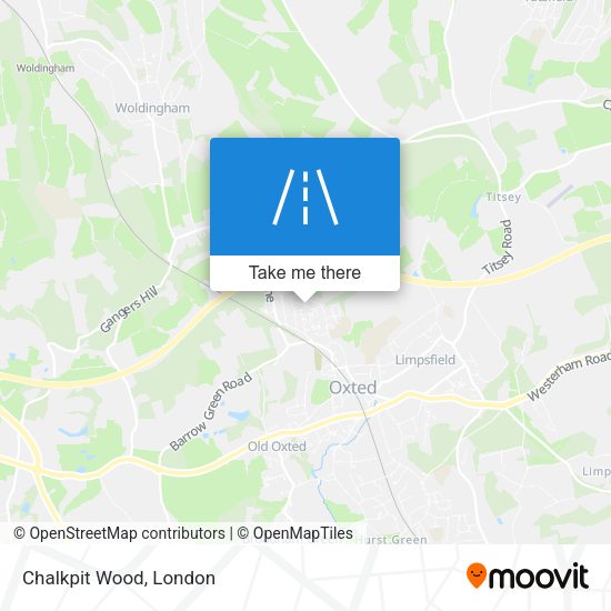 Chalkpit Wood map