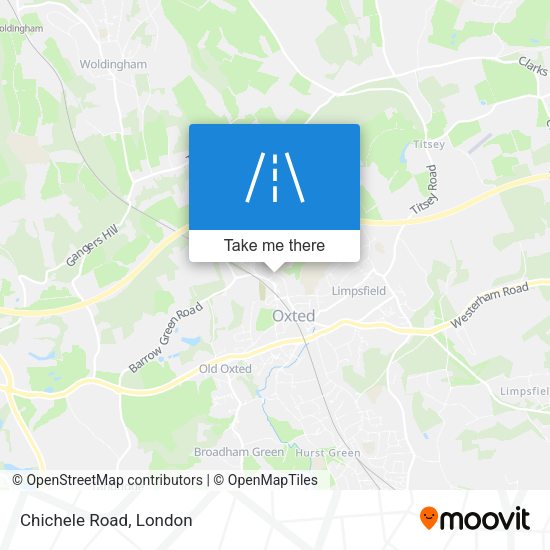 Chichele Road map