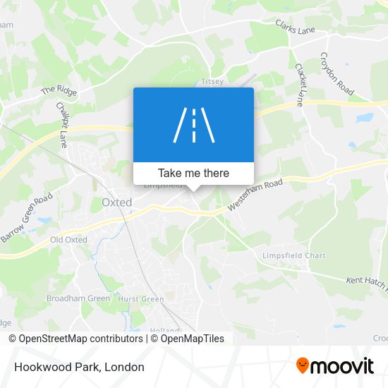 Hookwood Park map
