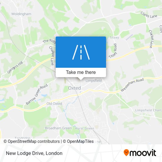 New Lodge Drive map