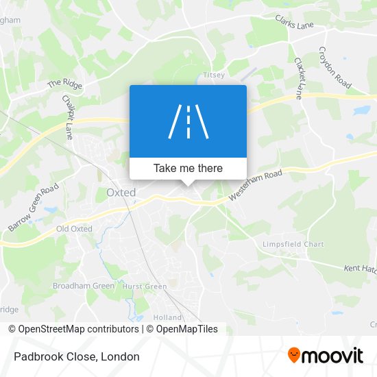 Padbrook Close map