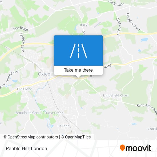 Pebble Hill map