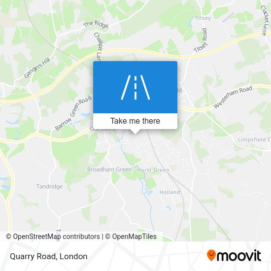 Quarry Road map