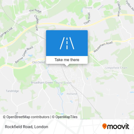 Rockfield Road map