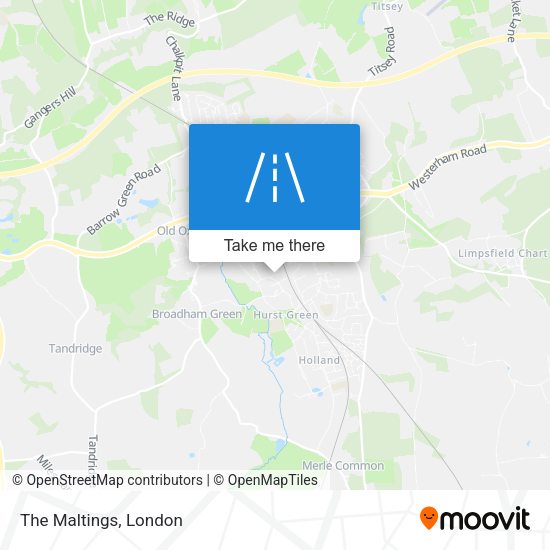 The Maltings map