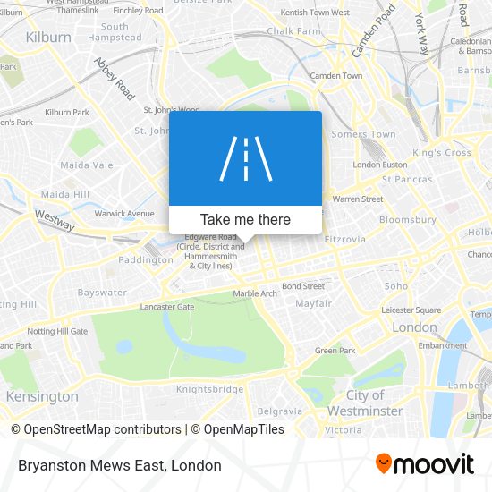 Bryanston Mews East map