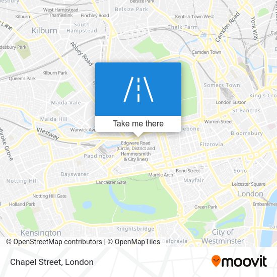 Chapel Street map
