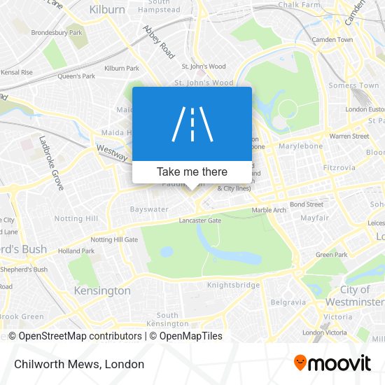 Chilworth Mews map