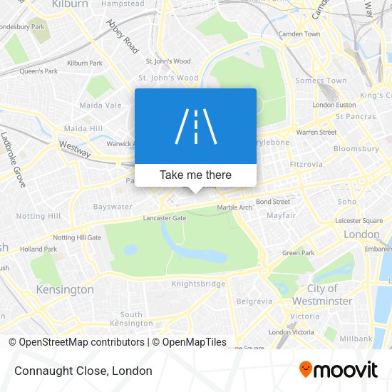 Connaught Close map