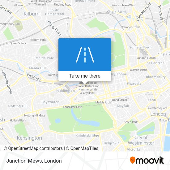 Junction Mews map