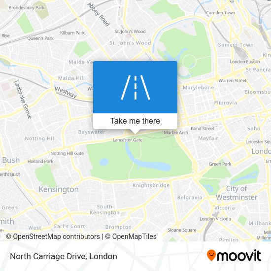 North Carriage Drive map