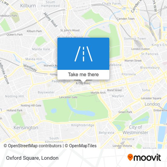 Oxford Square map