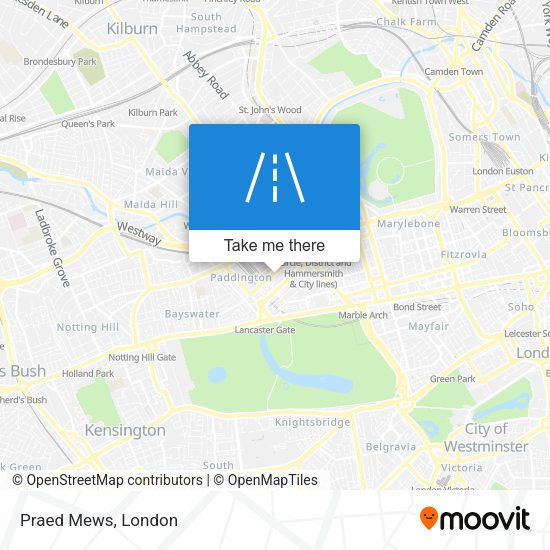 Praed Mews map
