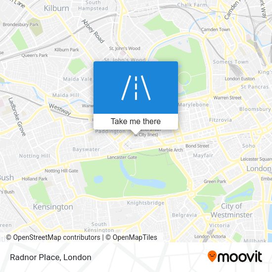 Radnor Place map