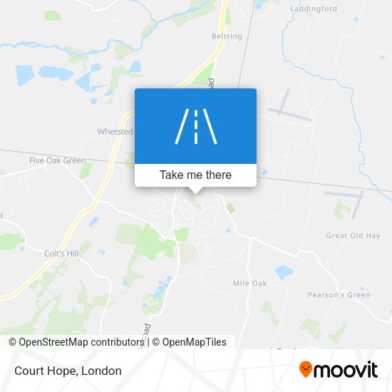 Court Hope map