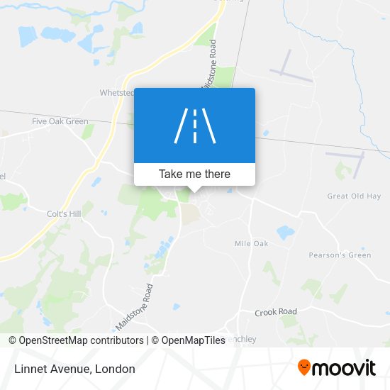 Linnet Avenue map