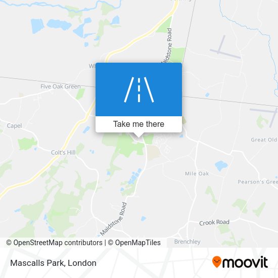 Mascalls Park map