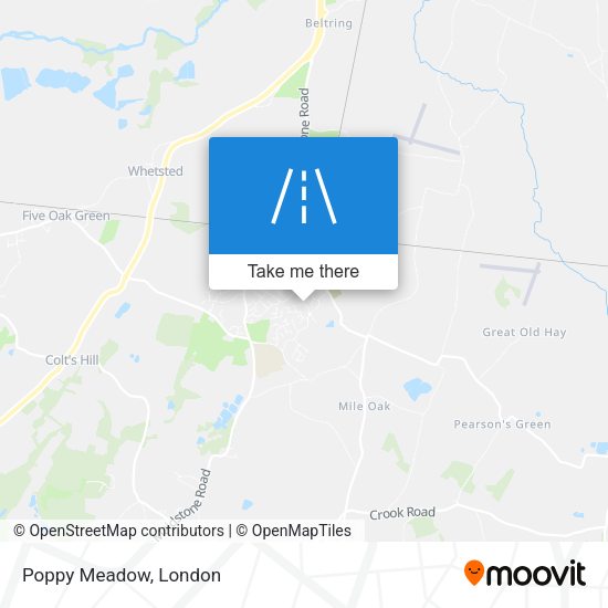 Poppy Meadow map