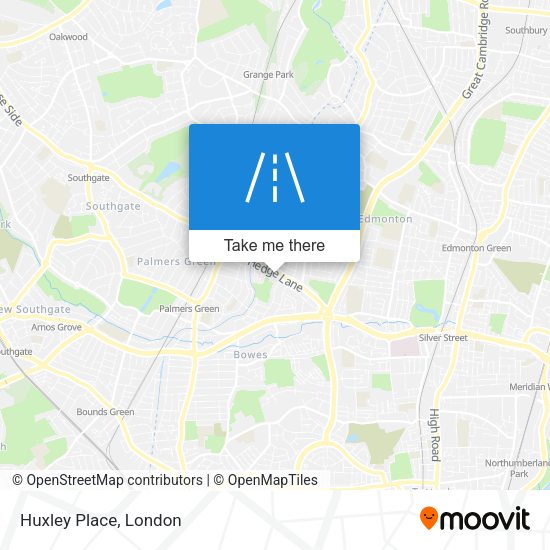 Huxley Place map