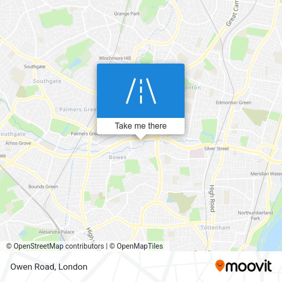 Owen Road map