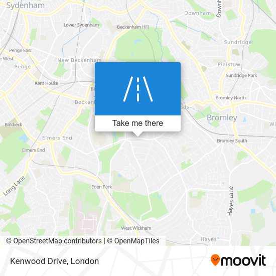 Kenwood Drive map