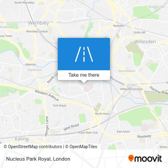 Nucleus Park Royal map