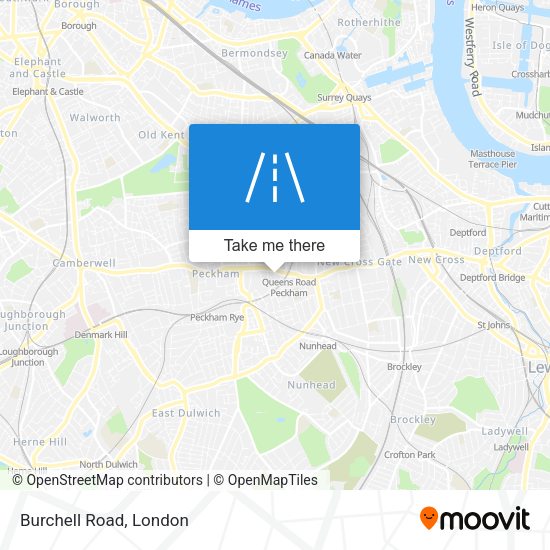 Burchell Road map
