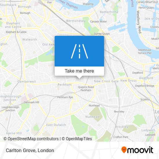 Carlton Grove map