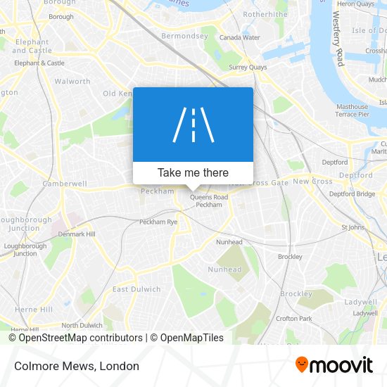 Colmore Mews map