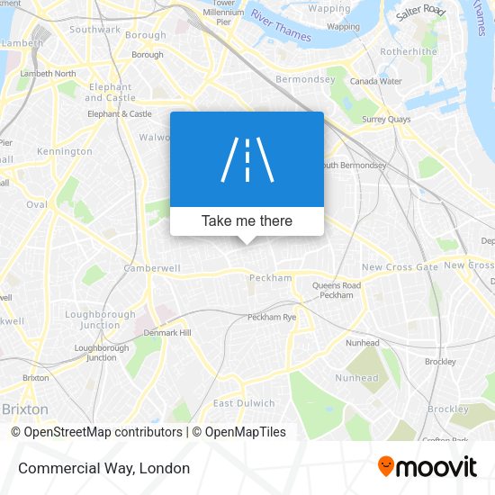 Commercial Way map