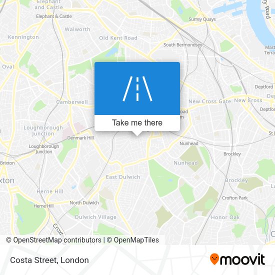 Costa Street map