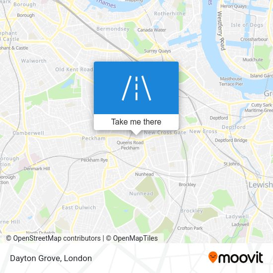 Dayton Grove map