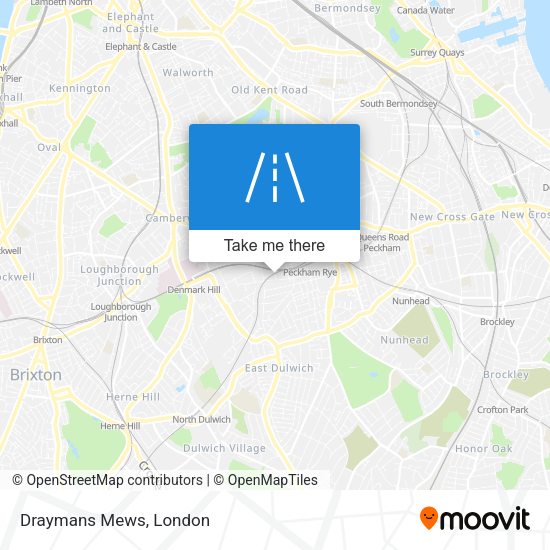 Draymans Mews map