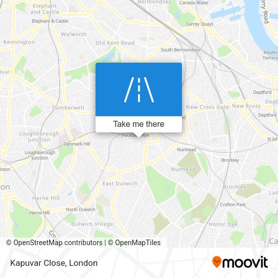Kapuvar Close map