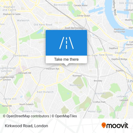 Kirkwood Road map