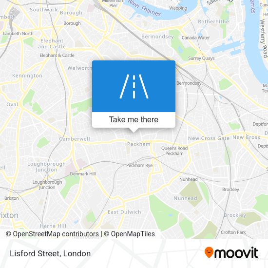Lisford Street map