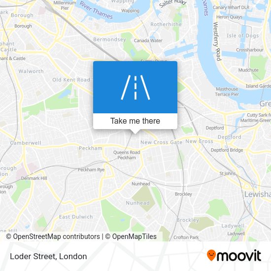 Loder Street map