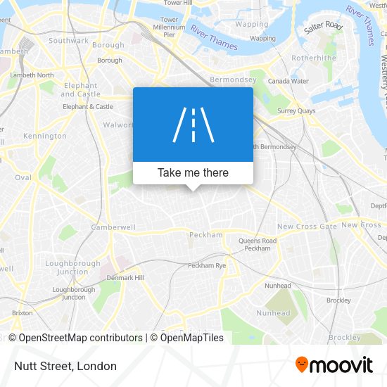 Nutt Street map