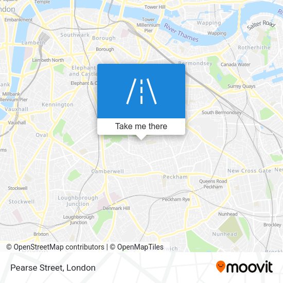 Pearse Street map