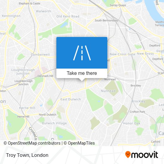 Troy Town map