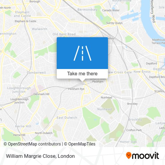 William Margrie Close map