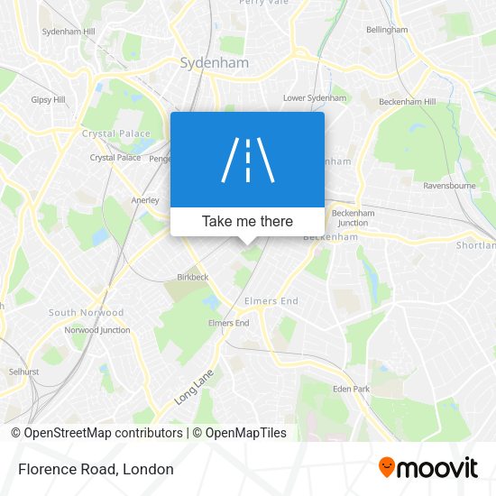 Florence Road map