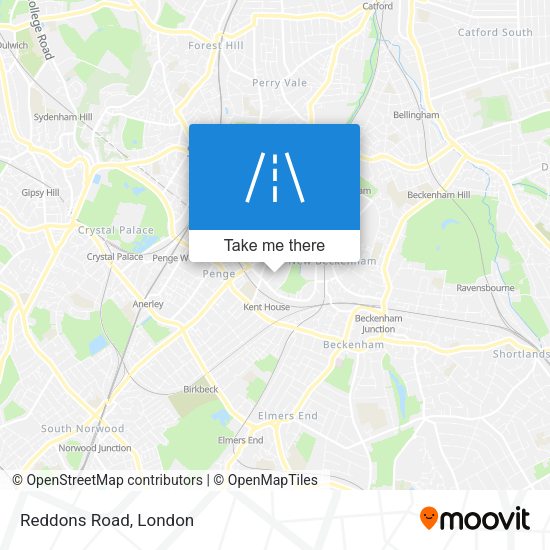 Reddons Road map