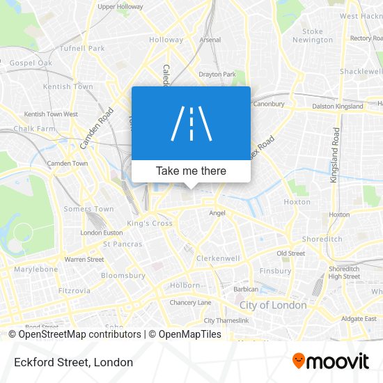 Eckford Street map