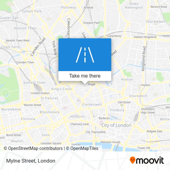 Mylne Street map