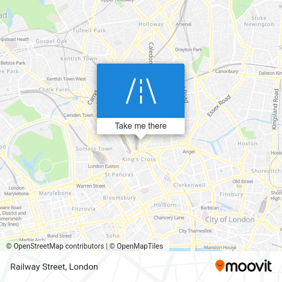 Railway Street map