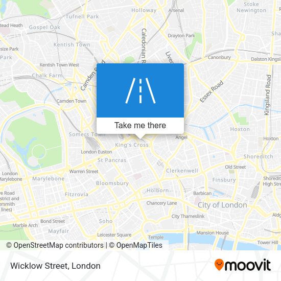 Wicklow Street map